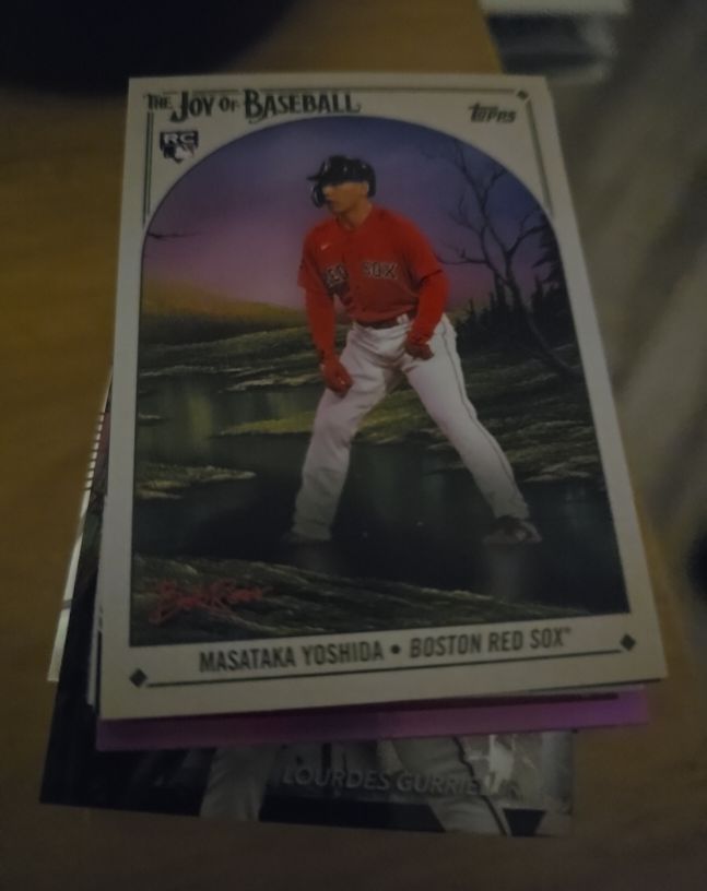 2023 Topps X Bob Ross The Joy of Baseball #62 Masataka Yoshida — front