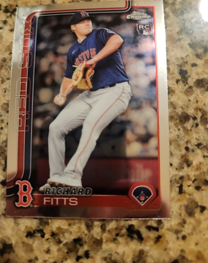 2025 Topps Chrome #72 Richard Fitts — front