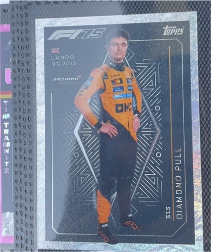 2025 Topps Turbo Attax #313 Lando Norris — front