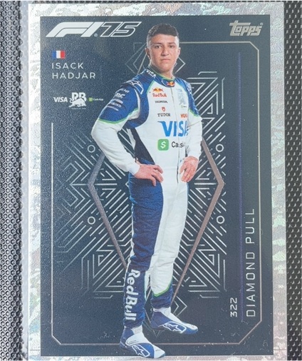 2025 Topps F1 Turbo Attax #322 Isack Hadjar — front