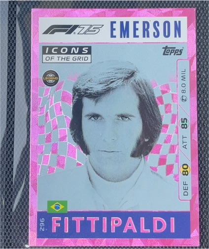 2025 Topps Turbo Attax #296 Emerson Fittipaldi — front