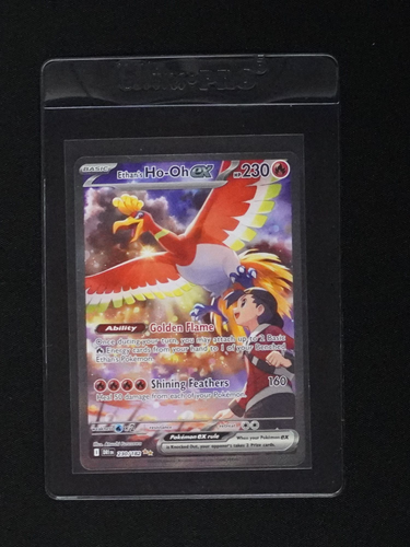 2025 Pokemon #230 Ethan's Ho-Oh ex — front