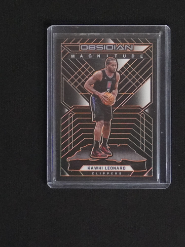 2021-22 Panini Obsidian Magnitude #2 Kawhi Leonard — front