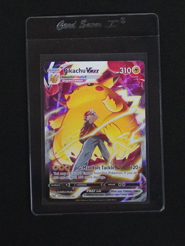 2022 Pokémon Lost Origin #TG17 Pikachu VMAX — front