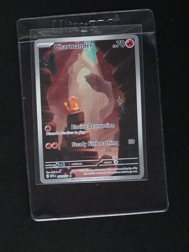 2023 Pokémon Scarlet & Violet 151 #168/165 Charmander Illustration Rare — front