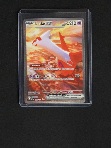 2024 Pokémon Latias EX #239 Surging Sparks Special Illustration Rare — front