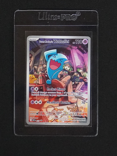 2025 Pokémon SVP #203 Team Rocket's Wobbuffet — front