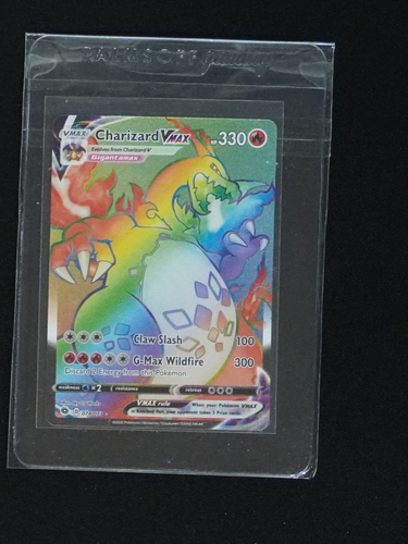 2020 Pokemon Champions Path #74 Charizard VMAX — front