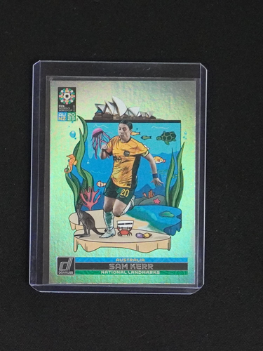 2023 Donruss FIFA Women's World Cup #1 Sam Kerr National Landmarks — front