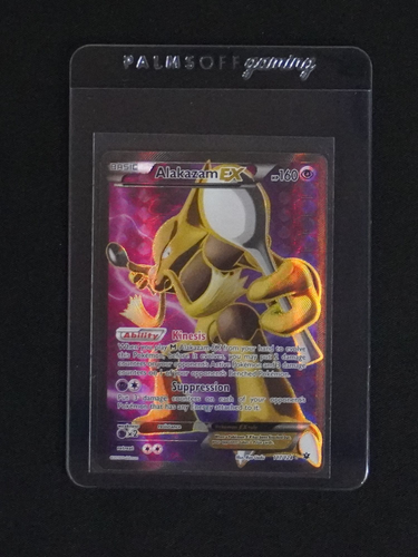 2015 Pokemon XY Fates Collide #117 Alakazam EX — front