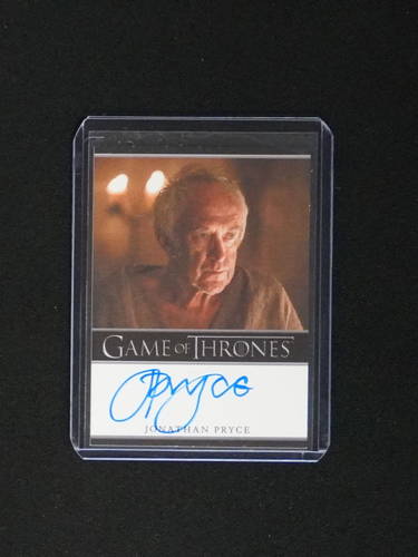 2012 Rittenhouse Game of Thrones Jonathan Pryce Autograph Card — front