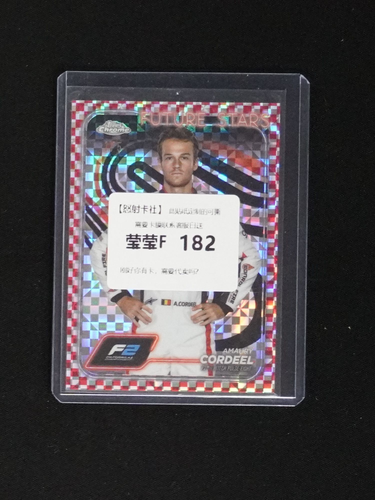 2024 Topps Chrome Formula 1 F1 Amaury Cordeel #32 — front