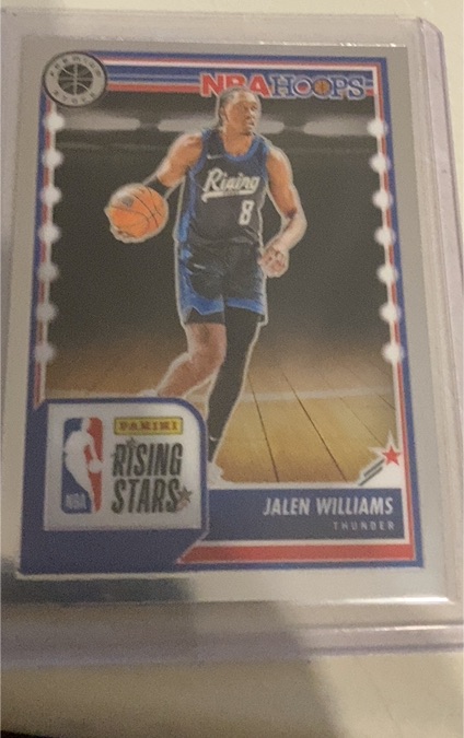 2023-24 Panini NBA Hoops Premium Stock #290 Jalen Williams — front
