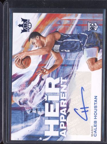 2022 Panini Court Kings Heir Apparent #HA-CHM Caleb Houstan Rookie Auto RC — front