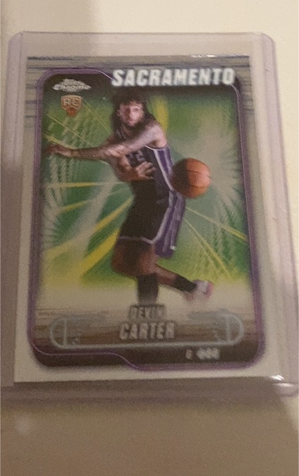 2024-25 Topps Chrome #134 Devin Carter — front
