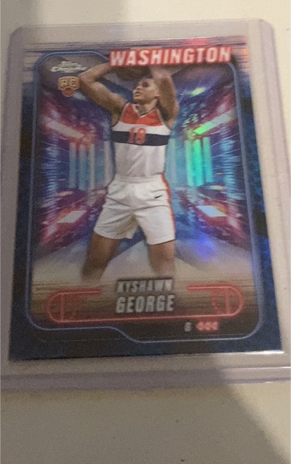 2024-25 Topps Chrome #158 Kyshawn George — front