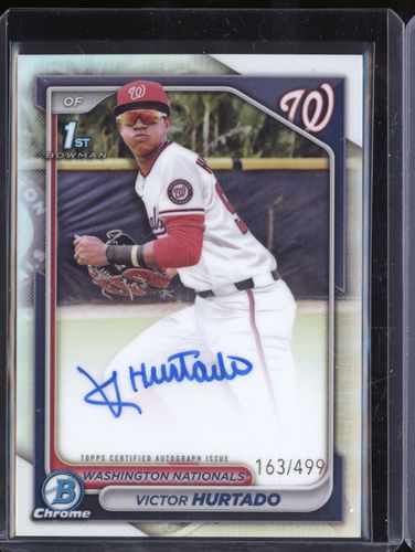 2024 Bowman Chrome #CPA-VH Victor Hurtado — front