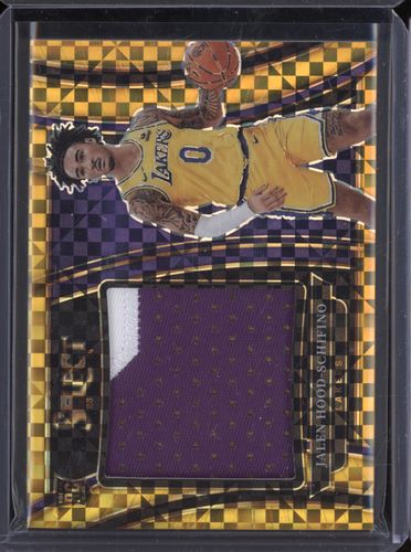 2023-24 Panini Select #15448 Jalen Hood-Schifino Rookie Jersey Silver — front