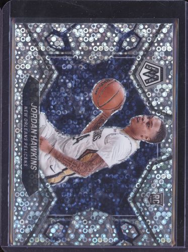 2023-24 Panini Mosaic #243 Jordan Hawkins Fast Break Silver — front