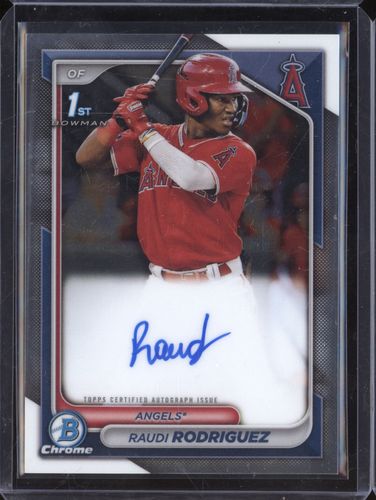 2024 Bowman Chrome #CPA-RR Raudi Rodriguez — front