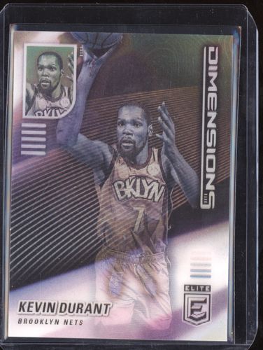 2021-22 Elite Dimensions #6 Kevin Durant — front