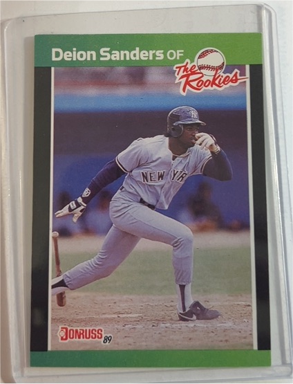 1989 Donruss The Rookies #6 Deion Sanders — front