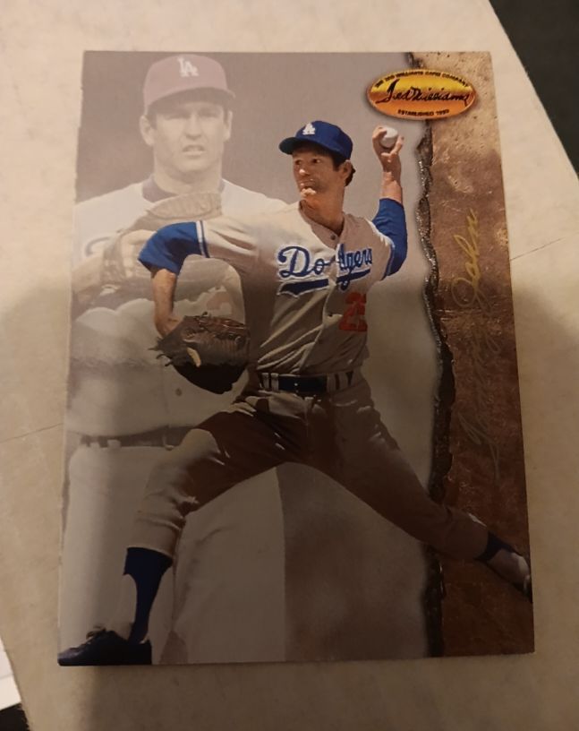 1994 Ted Williams Card Company #12 Tommy John — front