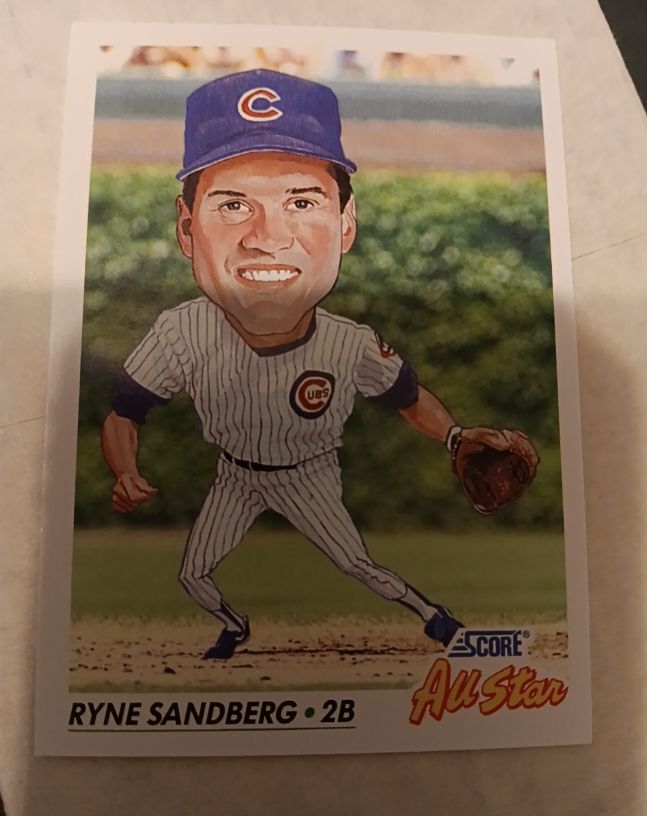 1992 Score #774 Ryne Sandberg — front