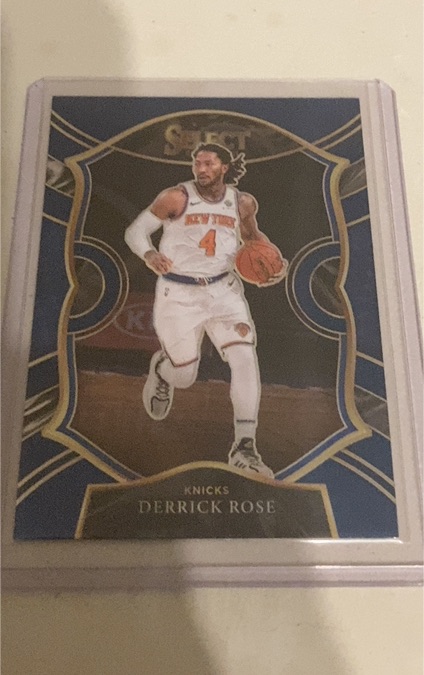 2020-21 Panini Select #16 Derrick Rose — front