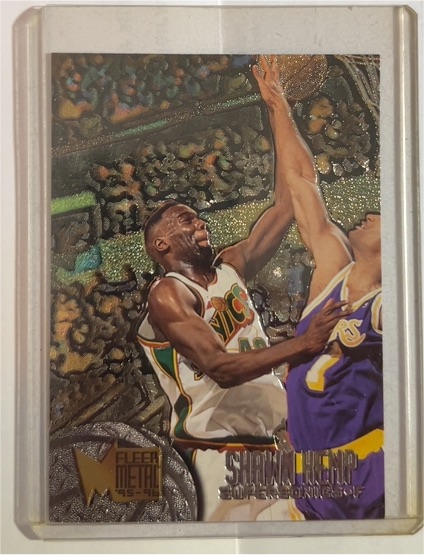 1995-96 Fleer Metal #192 Shawn Kemp — front