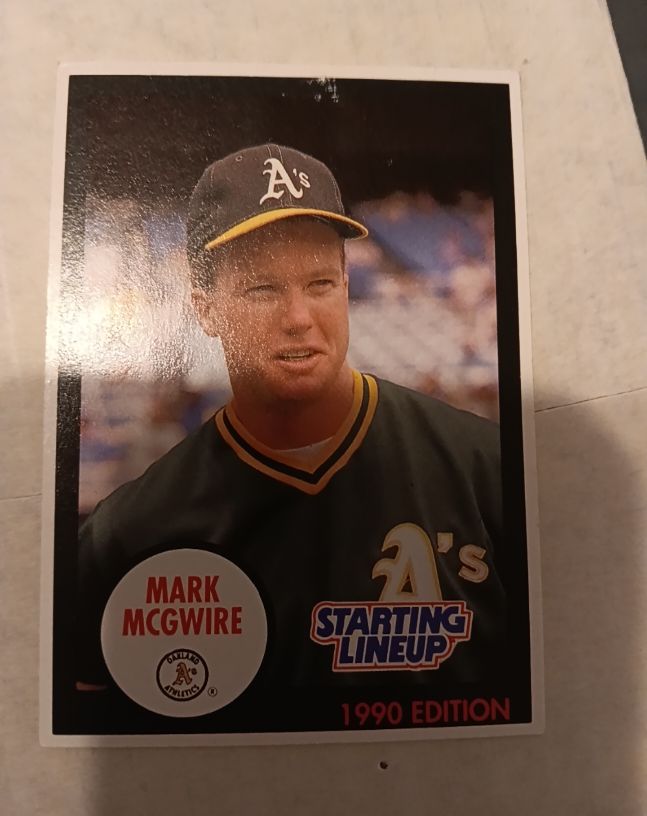 1990 Kenner Starting Lineup #NNO Mark McGwire — front
