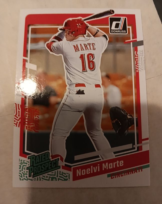 2023 Donruss Rated Prospect #88 Noelvi Marte — front