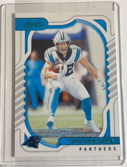 2022 Panini Absolute #29 Christian McCaffrey — front