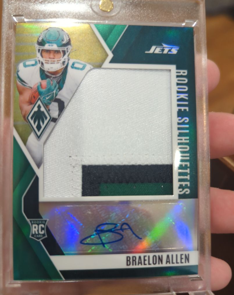2024 Panini Phoenix Rookie Silhouettes #RS-BAN Braelon Allen — front