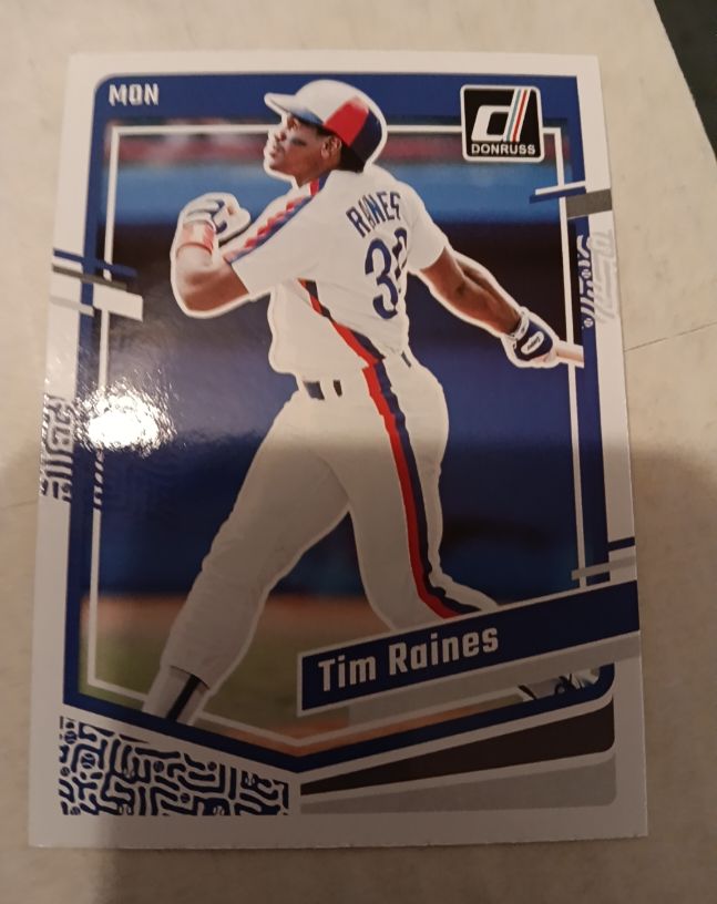 2023 Donruss #223 Tim Raines — front