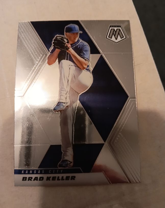 2021 Panini Mosaic #119 Brad Keller — front