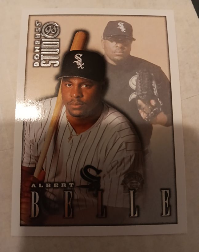 1998 Donruss Studio #59 Albert Belle — front