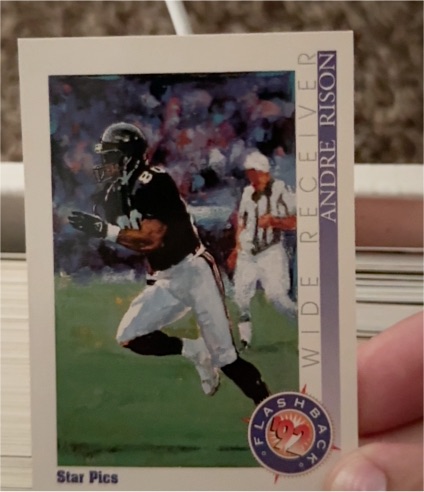 1992 Star Pics #10 Andre Rison Atlanta Falcons — front