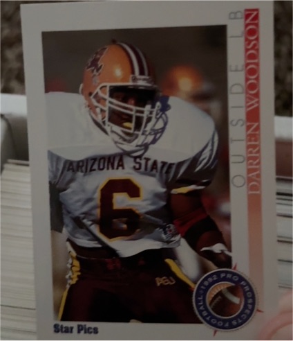 1992 Star Pics #29 Darren Woodson — front