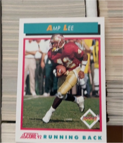 1992 Score #478 Amp Lee — front