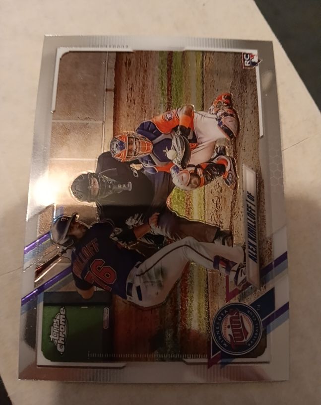 2021 Topps Chrome #170 Alex Kirilloff — front