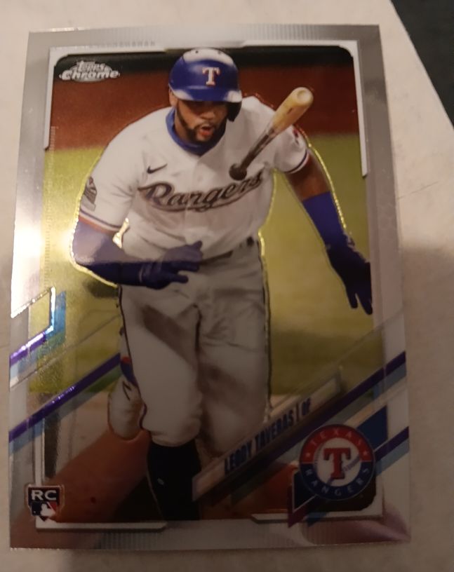 2021 Topps Chrome #146 Leody Taveras — front