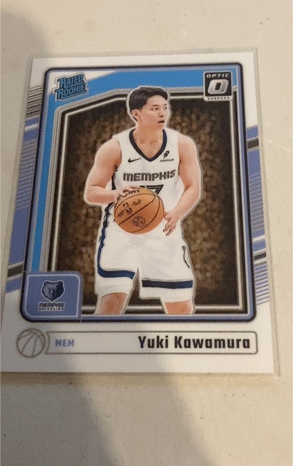 2024-25 Donruss Optic #287 Yuki Kawamura — front