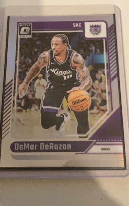 2024-25 Donruss Optic #218 DeMar DeRozan — front
