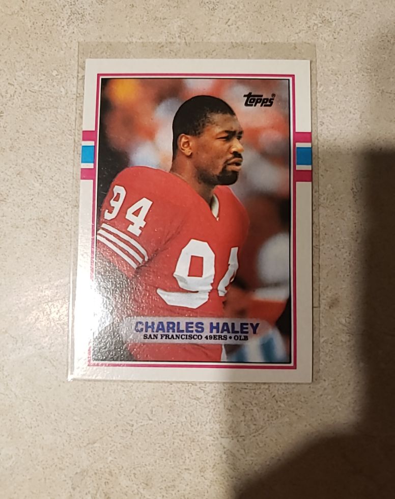 1989 Topps #11 Charles Haley — front