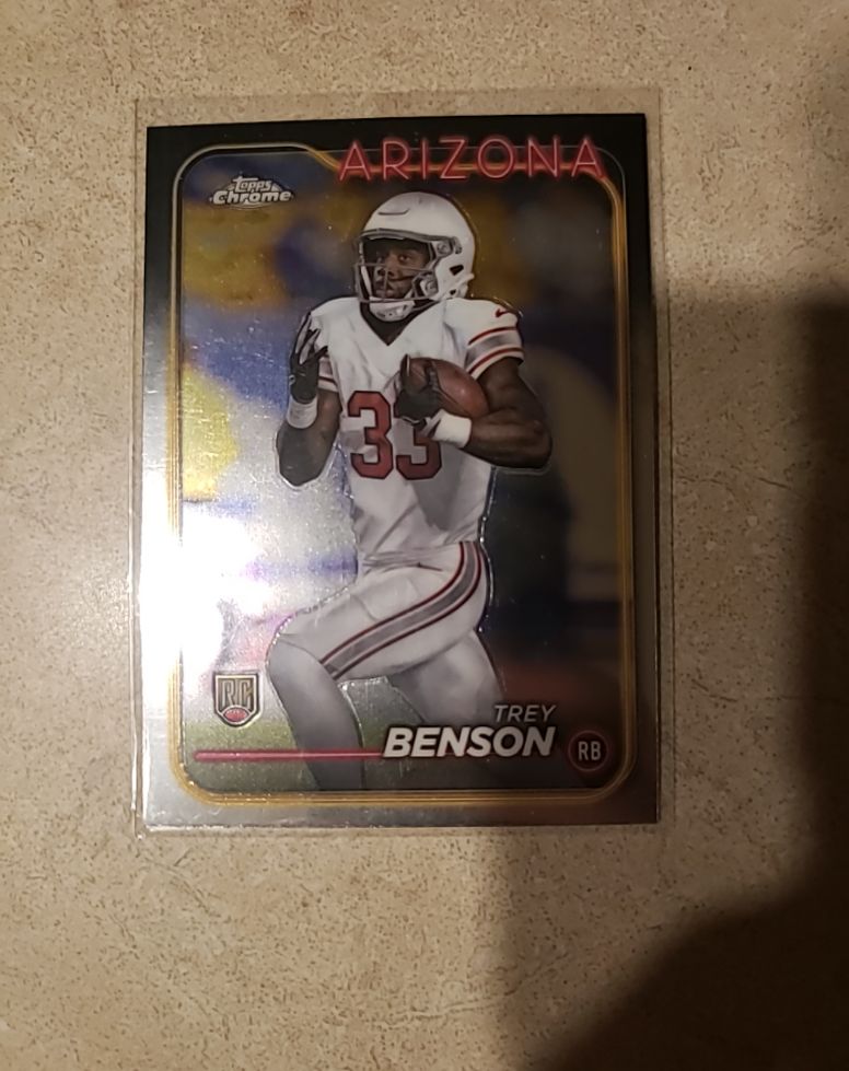 2024 Topps Chrome #214 Trey Benson — front