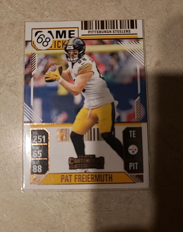 2024 Panini Contenders #84 Pat Freiermuth — front