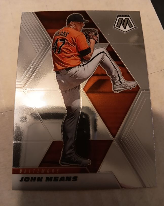 2021 Panini Mosaic John Means — front