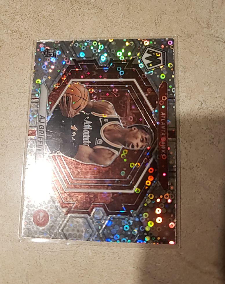 2022-23 Panini Mosaic Fast Break AJ Griffin — front