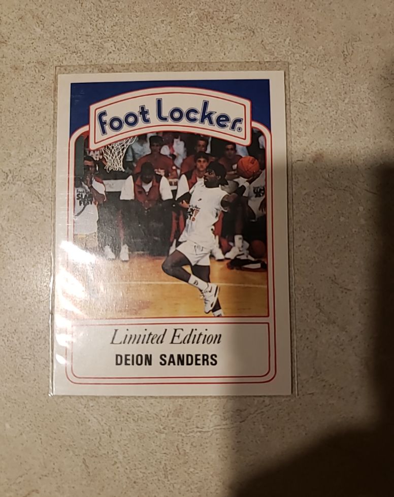 1991 Foot Locker Slam Fest #6 Deion Sanders — front